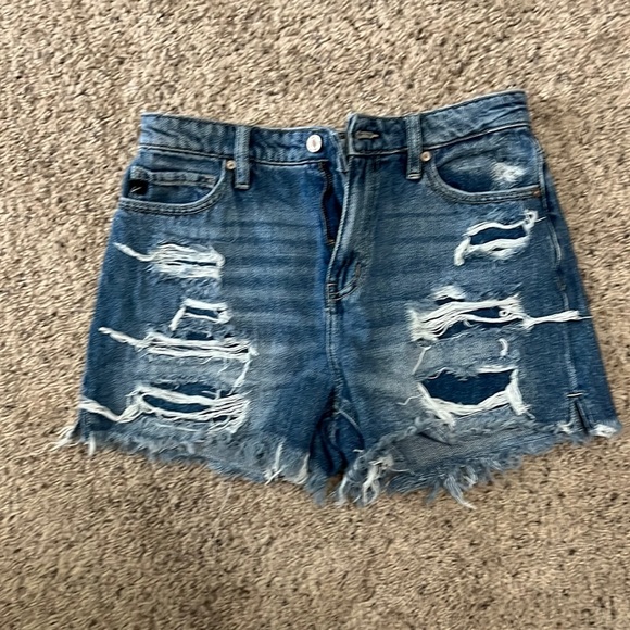 KanCan high rise shorts - Picture 1 of 2